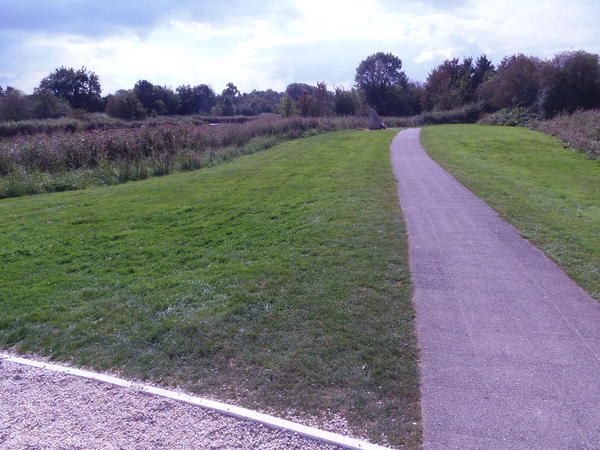 46 - Vista do local onde aterrisaram os planadores na Pegasus Bridge