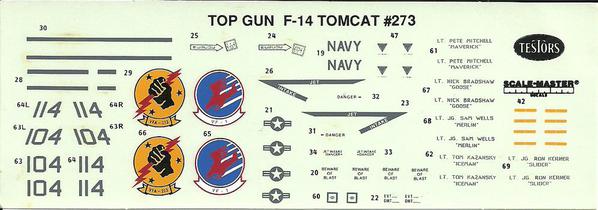 Top Gun Decal