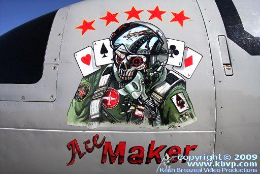 Ace Maker Nose Art on Heritage Foundation T-33.preview