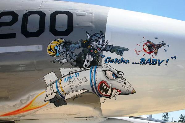 F-14 Tomcat Navy Aircraft Nose Art