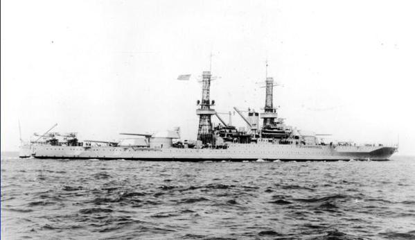 June 4, 1927 - USS Idaho BB-42 off California