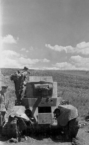 German captured Soviet BT-5 light tank, 1941