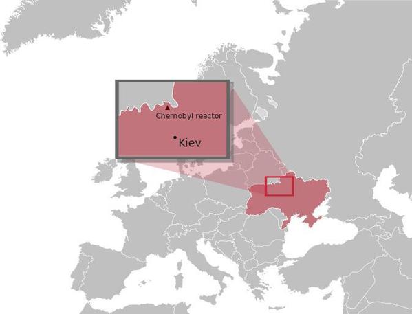 Localização de Chernobyl