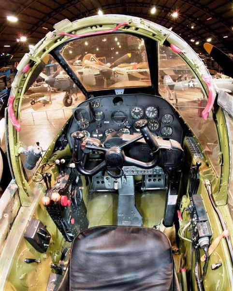 P-38 Cockpit. One characteristic of the cockpit in a P-38 was the coldness when flying at high altitudes. Later models tried to address the lack of an adequate heating system.