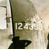 B-17 Eager Beaver Tail Damage (C. 1942). Serial No. 124393 full of holes.