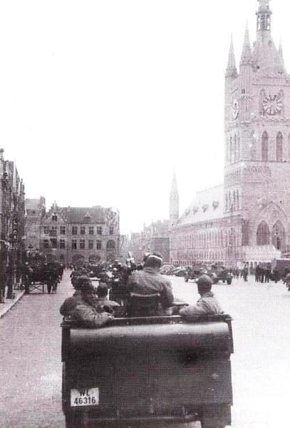 Hitler Tour at Ypres, June 1940