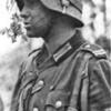 Soldado alemão, Normandia, 1944