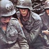 Finnish Soldiers with skulls on their helmets.