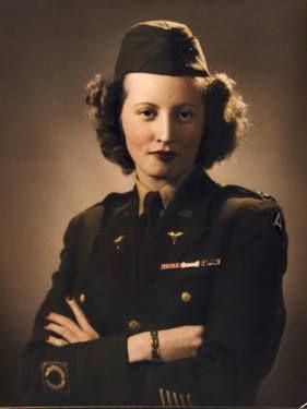 Lt. Irene Boothroyd. She landed at Utah Beach in Normandy on June 16, 1944