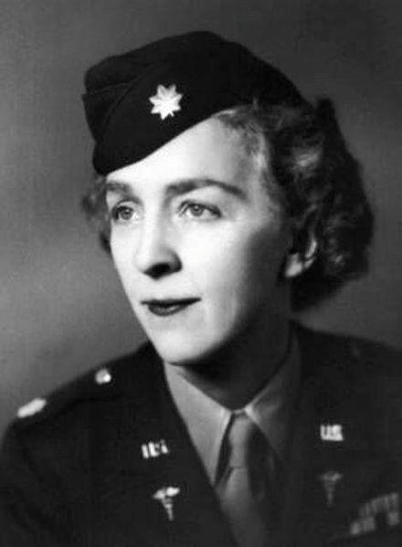 In 1943 Dr. Margaret Craighill became the first female doctor to become a commissioned officer in the United States Army Medical Corps