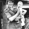 A Royal Australian Army Nursing Corps nurse and Vietnamese child, 1967