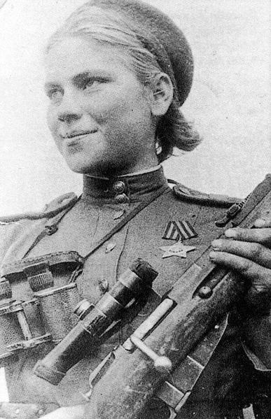 Roza Georgiyevna Shanina, soviet sniper, 54 confirmed kills, died in battle 1945