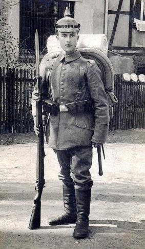 German soldier, WWI