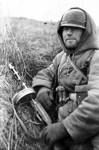 German soldier in Russia