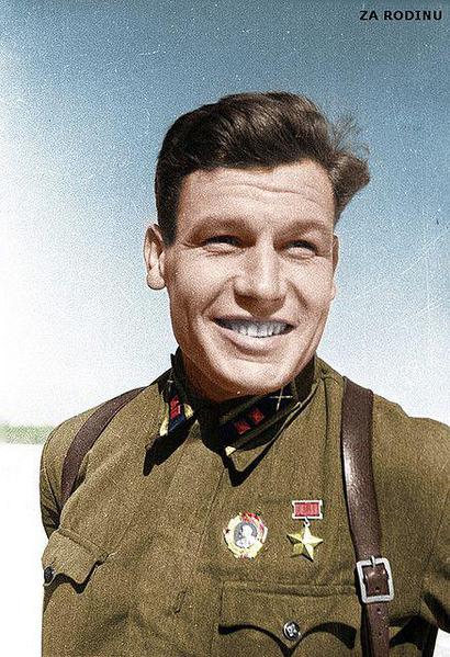 Pyotr Stemasov, Hero of the Soviet Union. April 1942