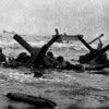Nas águas das praias da Normandia, 1944