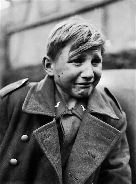 Child German soldier in World War 2