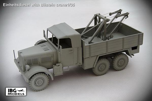 IBG Models Einheitsdiesel with Bilstein crane 1-35 01