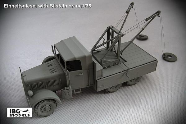 IBG Models Einheitsdiesel with Bilstein crane 1-35 08