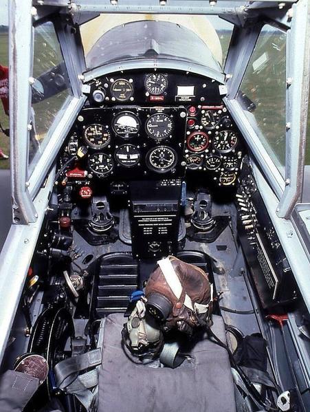 Cockpit HA 1112-M1L Buchon