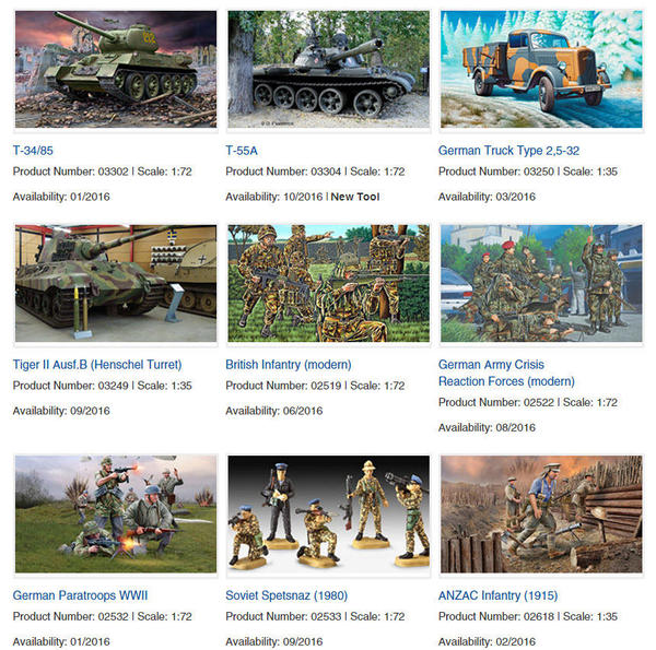 Revell of Germany new releases 2016 [7)