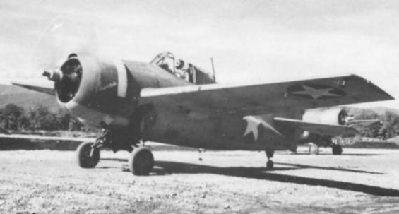 F4F-4 Wildcat of VGF-27 em Guadalcanal 1943