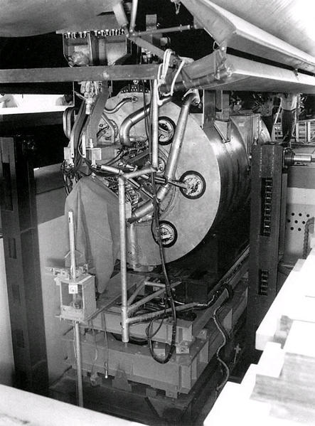 The Heat Transfer System Being loaded into the bomb-bay of Convair NB-36H