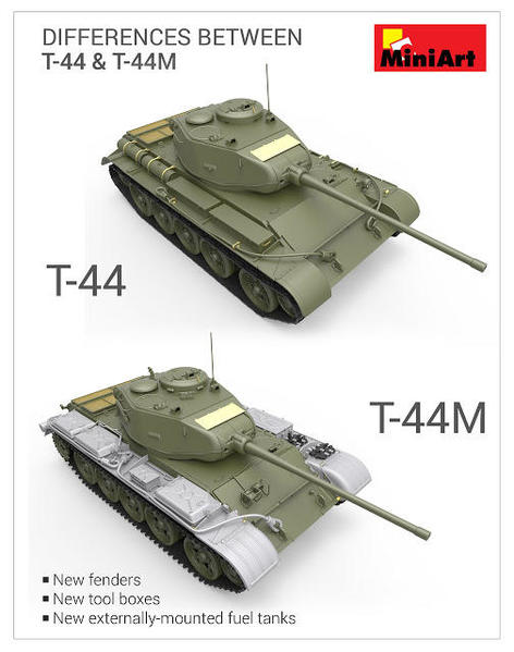 Miniart T-44M 37002 [3)