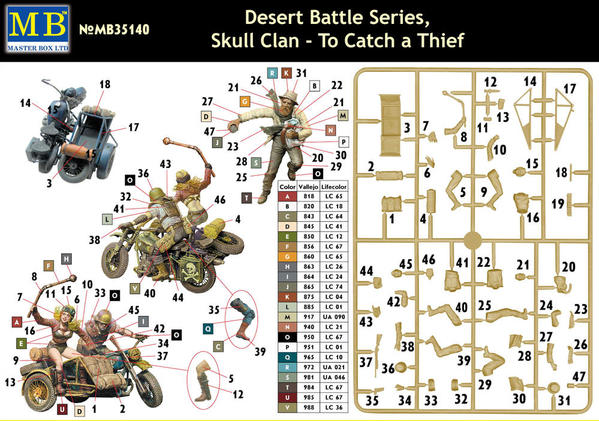 Desert Battle Series, Skull Clan - To Catch a Thief 35140 [8)