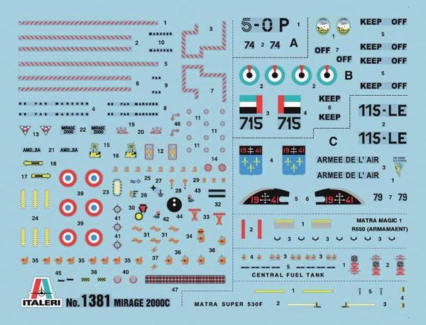 Mirage 2000C - Gulf War 25th Anniversary kit [6)