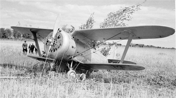 Polikarpov I-153 SA Capturado pela Finlândia