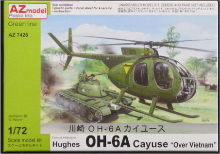 AZ Models 1 72 Hughes Oh 6A Cayuse Helicopter Over Vietnam eBay - Mozilla Firefox