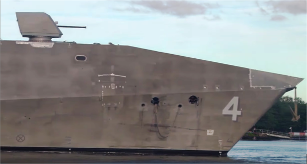 Crazy Looking Combat Ship Enters Pearl Harbor - YouTube - Mozilla Firefox_4