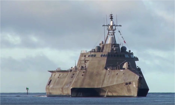 Crazy Looking Combat Ship Enters Pearl Harbor - YouTube - Mozilla Firefox_2