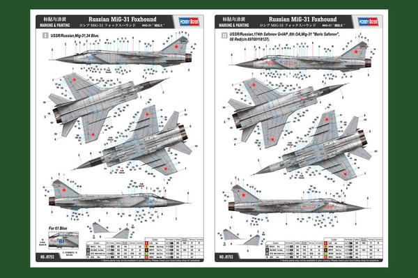 Hobbyboss Mig-31 Foxhound [3)