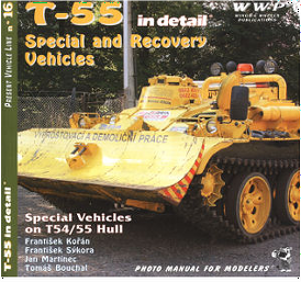 T-55 in detail by František Ko, #345, án, František Sýkora, Jan Martinec, Tomáš Bouchal Book